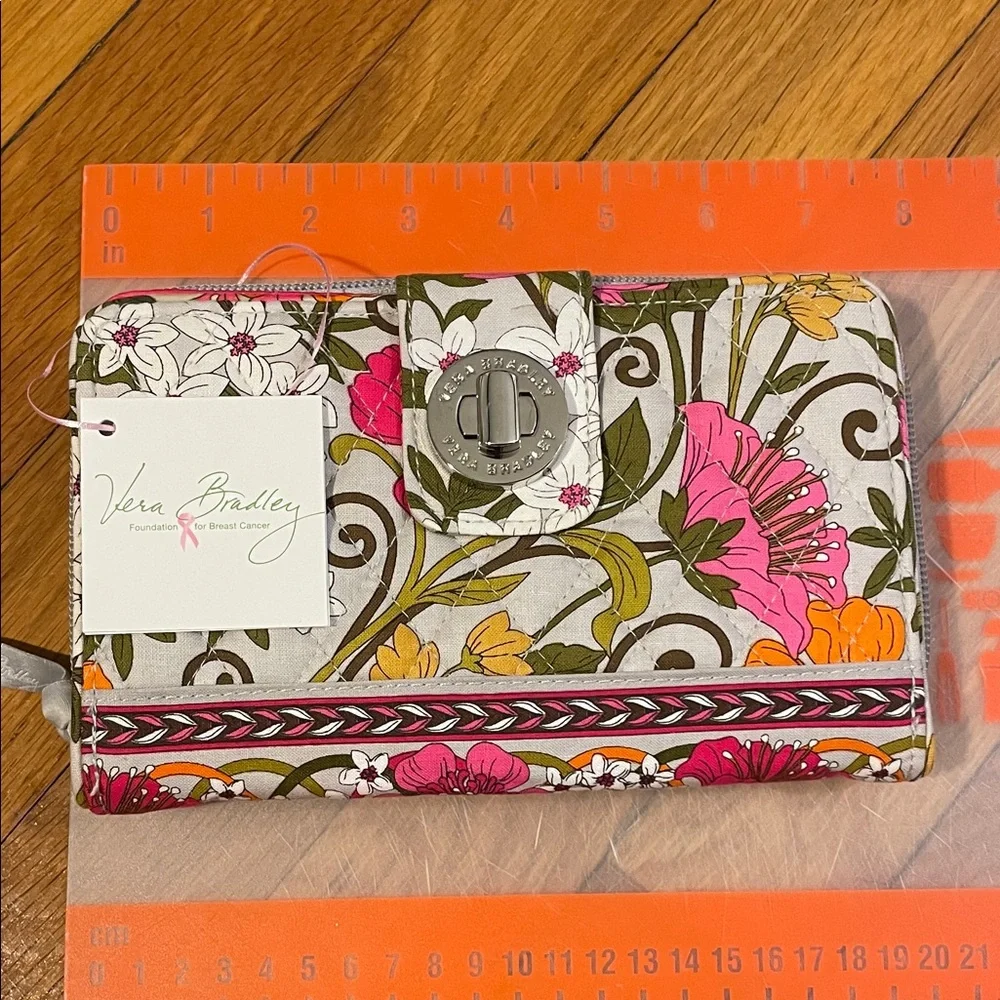 NWT Vera Bradley Multicolor Floral Wallet